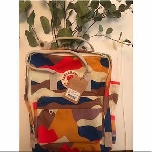 fjallraven kanken art, spring, new with tags